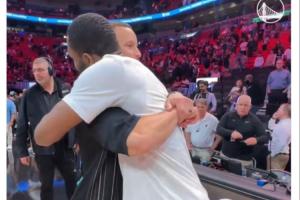 开云体育官网-库里追梦等多人找到嘴哥互动！勇士官推：你永远是勇士的冠军