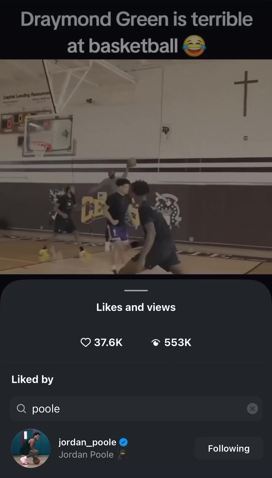 开云Kaiyun官网入口-难以释怀！美媒晒追梦打野球各种打铁和三不沾 普尔点赞