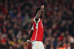 Kaiyun开云官方网站中国登录-萨卡单赛季欧冠打进5球，15-16赛季吉鲁之后阿森纳首人