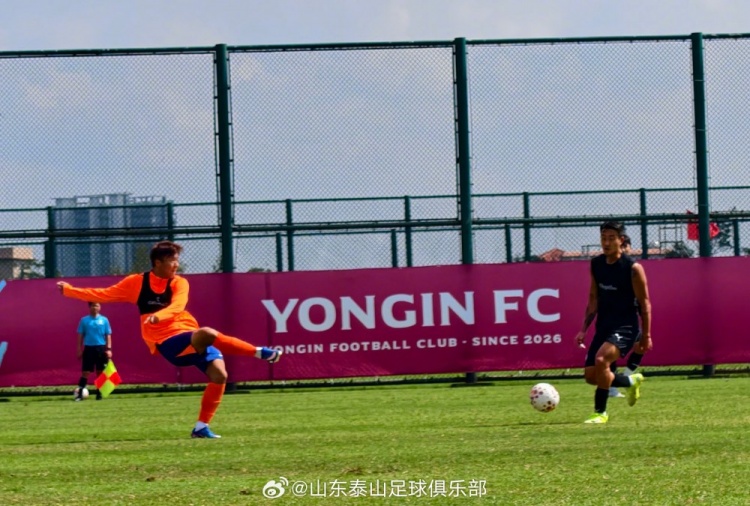 热身赛山东泰山1:5不敌韩国龙仁 外援克雷桑于昨晚归队